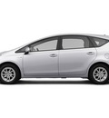 toyota prius v 2012 silver wagon hybrid 4 cylinders front wheel drive not specified 34788