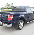 ford f 150 2010 blue xlt gasoline 8 cylinders 2 wheel drive automatic 77388