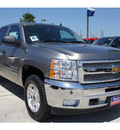 chevrolet silverado 1500 2012 gray flex fuel 8 cylinders 2 wheel drive 6 spd auto,elec cntlled w 77090