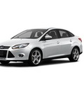 ford focus 2012 white sedan titanium flex fuel 4 cylinders front wheel drive not specified 76205