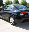 honda civic 2009 black sedan lx gasoline 4 cylinders front wheel drive automatic 27616