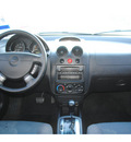 chevrolet aveo 2006 blue sedan ls gasoline 4 cylinders front wheel drive automatic 77037