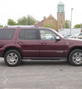 mercury mountaineer 2007 dk  red suv premier gasoline 8 cylinders all whee drive automatic 61832