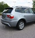 bmw x3 2006 gray suv 3 0i gasoline 6 cylinders all whee drive automatic 27616