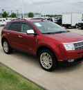 lincoln mkx 2010 dk  red suv gasoline 6 cylinders all whee drive automatic with overdrive 76108