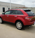 lincoln mkx 2010 dk  red suv gasoline 6 cylinders all whee drive automatic with overdrive 76108