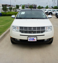 lincoln mkx 2008 off white suv gasoline 6 cylinders front wheel drive automatic with overdrive 76108