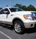ford f 150 2010 white king ranch flex fuel 8 cylinders 4 wheel drive automatic 32401