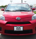 scion xd 2009 red hatchback gasoline 4 cylinders front wheel drive automatic 76018