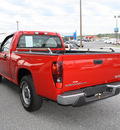 gmc canyon 2008 red pickup truck sl gasoline 4 cylinders rear wheel drive automatic 27215