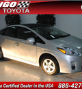 toyota prius 2010 classic silver meta hatchback iii hybrid 4 cylinders front wheel drive automatic 91731