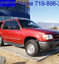 ford explorer 2000 red suv xls gasoline v6 4 wheel drive automatic 80910
