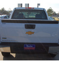 chevrolet silverado 1500 2012 white work truck flex fuel 8 cylinders 2 wheel drive automatic with overdrive 77090