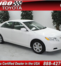 toyota camry 2007 white sedan ce gasoline 4 cylinders front wheel drive automatic 91731