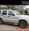 jeep liberty 2003 silver suv renegade gasoline 6 cylinders 4 wheel drive automatic with overdrive 55318