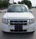 ford escape 2009 white suv limited gasoline 6 cylinders front wheel drive automatic 76087