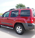 nissan xterra 2011 dk  red suv gasoline 6 cylinders 2 wheel drive automatic with overdrive 76018