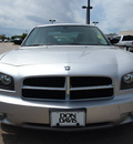 dodge charger 2009 silver sedan sxt gasoline 6 cylinders rear wheel drive automatic 76018