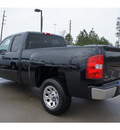 chevrolet silverado 1500 2012 black pickup truck flex fuel 8 cylinders 2 wheel drive automatic 77090