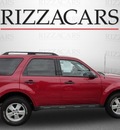 ford escape 2010 red suv xlt 4x4 flex fuel 6 cylinders all whee drive automatic with overdrive 60546