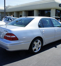 lexus ls 430 2004 lt  gray sedan gasoline 8 cylinders rear wheel drive automatic 92235