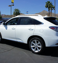 lexus rx 350 2011 white suv gasoline 6 cylinders front wheel drive automatic 92235