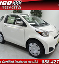 scion iq 2012 white hatchback gasoline 4 cylinders rear wheel drive automatic 91731