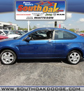 ford focus 2009 blue coupe se gasoline 4 cylinders front wheel drive automatic 60443
