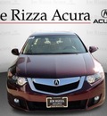 acura tsx 2009 dk  red sedan gasoline 4 cylinders front wheel drive automatic with overdrive 60462