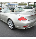 bmw 6 series 2004 mineral silver 645ci gasoline 8 cylinders rear wheel drive automatic 07724