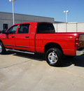 dodge ram pickup 2500 2007 red slt diesel 6 cylinders 4 wheel drive automatic with overdrive 76108