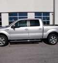 ford f 150 2012 silver lariat flex fuel 8 cylinders 4 wheel drive automatic with overdrive 32401
