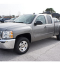 chevrolet silverado 1500 2012 gray pickup truck lt flex fuel 8 cylinders 2 wheel drive 6 spd auto,elec cntlled a 77090