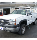 chevrolet silverado 2500hd 2005 white 8 cylinders automatic 07507