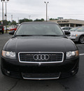 audi a4 2004 black 1 8t gasoline 4 cylinders front wheel drive automatic 27215