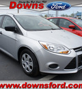 ford focus 2012 silver sedan s flex fuel 4 cylinders front wheel drive 5 speed manual 08753