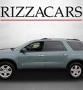 gmc acadia 2010 dk  green suv gasoline 6 cylinders front wheel drive automatic with overdrive 60546