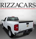 chevrolet silverado 1500 2008 white pickup truck gasoline 6 cylinders 2 wheel drive automatic with overdrive 60546