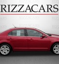 ford fusion 2010 dk  red sedan se gasoline 4 cylinders front wheel drive automatic with overdrive 60546