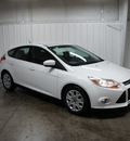 ford focus 2012 white hatchback se flex fuel 4 cylinders front wheel drive automatic 76108