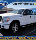 ford f 150 2009 white stx gasoline 8 cylinders 4 wheel drive automatic 32401