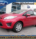 ford fiesta 2012 red hatchback se gasoline 4 cylinders front wheel drive automatic 32401