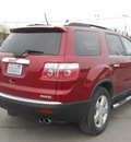 gmc acadia 2007 red suv slt 2 gasoline 6 cylinders all whee drive shiftable automatic 99208