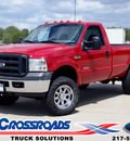 ford f 350 2006 red pickup truck xl 8 cylinders automatic 62708