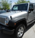 jeep wrangler unlimited 2007 silver suv x gasoline 6 cylinders 4 wheel drive 43228