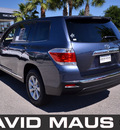 toyota highlander 2012 blue suv gasoline 4 cylinders front wheel drive automatic 32771