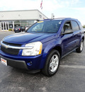 chevrolet equinox 2005 dk  blue suv lt gasoline 6 cylinders all whee drive automatic 60443