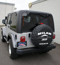 jeep wrangler 2004 silver suv x gasoline 6 cylinders 4 wheel drive automatic with overdrive 98371