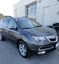 acura mdx 2011 dk  gray suv tech ent awd gasoline 6 cylinders all whee drive automatic with overdrive 60462