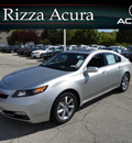acura tl 2012 silver sedan gasoline 6 cylinders front wheel drive automatic with overdrive 60462